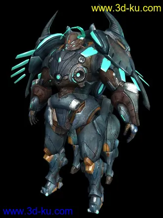 【3DMAX9】很犀利的次时代模型！带蒙皮！！！！的图片