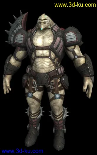 【3DMAX9】很犀利的次时代模型！带蒙皮！！！！的图片