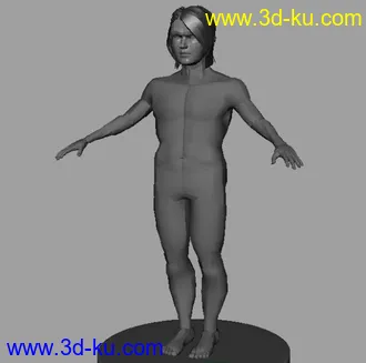 3D打印模型老师课上做的人体的图片