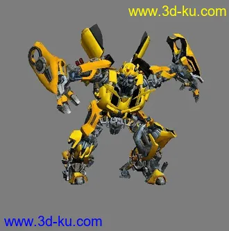 3D打印模型大黄蜂一个的图片