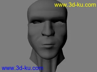 3D打印模型再来一个自己做的人头的图片