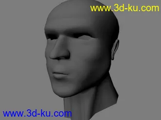 3D打印模型再来一个自己做的人头的图片