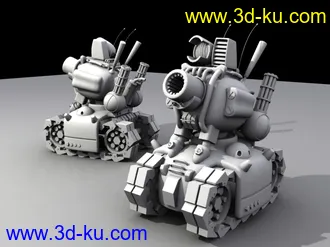 3D打印模型丢失文件整理 合金弹头中的坦克的图片