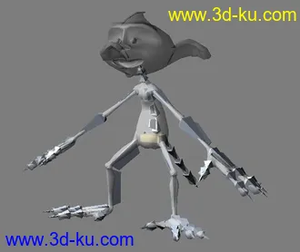 丢失文件整理 几个绑好的动物模型的图片