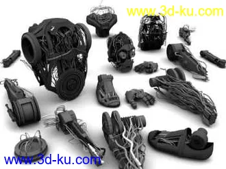 3D打印模型星球大战机器人零件（申精）的图片