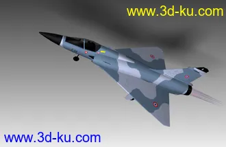 3D打印模型幻影2000战斗机的图片