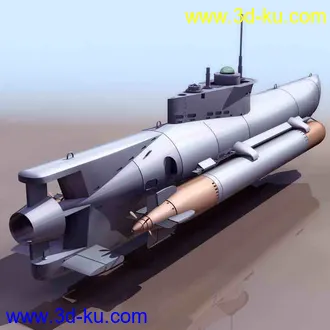 3D打印模型五艘潜水艇的图片