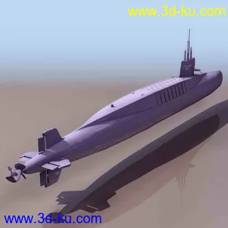 3D打印模型五艘潜水艇的图片