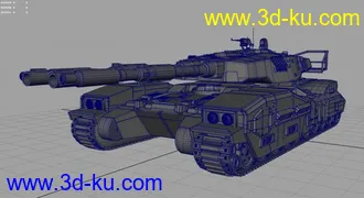 3D打印模型重力战线2_OVA02_坦克61式的图片