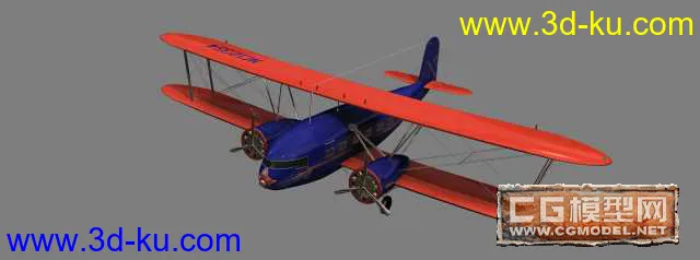 双翼型飞机模型的图片3