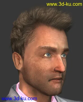 3D打印模型原创_写实人物角色的图片