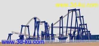 3D打印模型过山车的图片