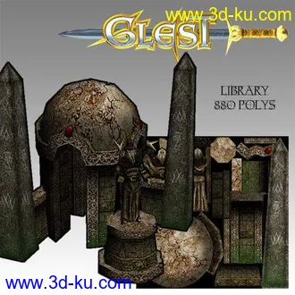 3D打印模型中世纪风格游戏GLEST建筑集的图片