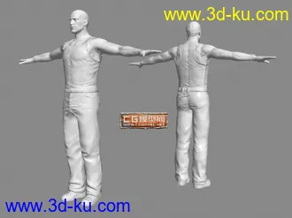 3D打印模型【卡尔共享28】《细胞分裂4：双重间谍》SAM大叔_监狱服装[次世代][法国Ubisoft]的图片
