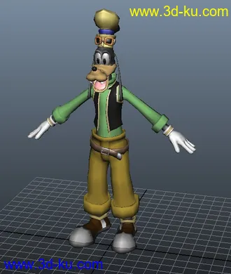 3D打印模型迪斯尼养的狗的图片