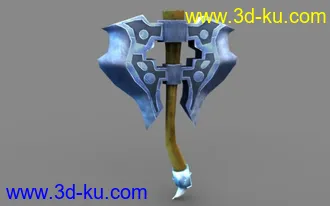 3D打印模型闲暇时间做个斧头让大家拍砖的图片