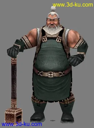 3D打印模型铁匠的图片