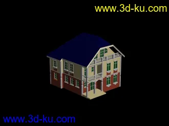 3D打印模型别墅的图片