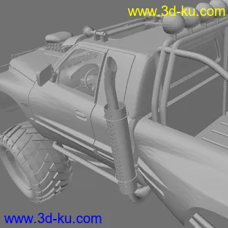 3D打印模型给ELEVEN的越野车的图片