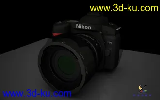 3D打印模型Nikon D90  相机的图片