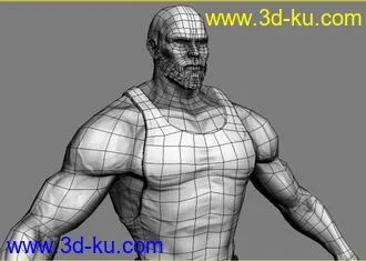 3D打印模型大汉，一个字，威猛~！的图片