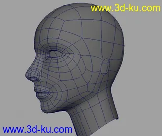 3D打印模型再送人头一个，原创人头的图片