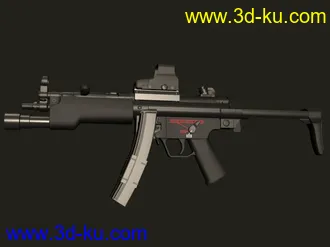 3D打印模型MP5 加surefire护木的图片