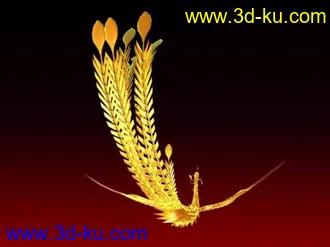 3D打印模型神話動物~鳳凰的图片