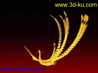 3D打印模型神話動物~鳳凰的图片