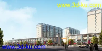 3D打印模型小区中标项目的图片