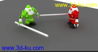 3D打印模型机器人pk的图片