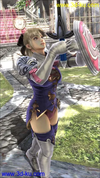 3D打印模型【卡尔共享29】《灵魂力量2》女角色[XBOX游戏机][日本Tecmo]的图片