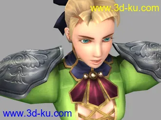 3D打印模型【卡尔共享29】《灵魂力量2》女角色[XBOX游戏机][日本Tecmo]的图片