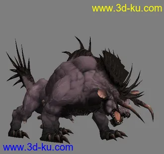 3D打印模型不错的怪兽，来共享的图片