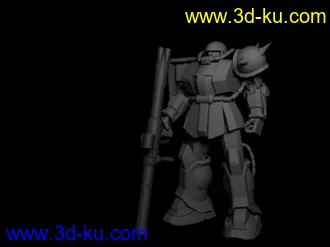 3D打印模型万年炮灰 ZAKU的图片