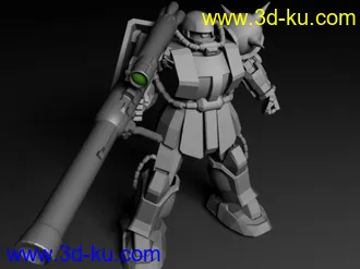 3D打印模型万年炮灰 ZAKU的图片