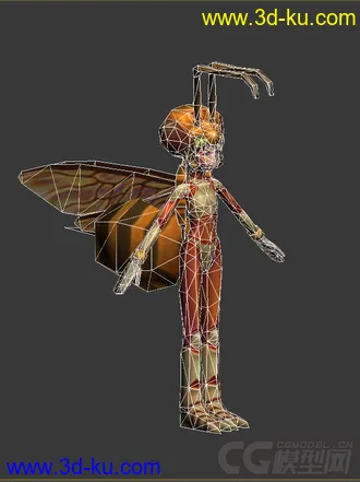 3D打印模型精灵三姐妹的图片