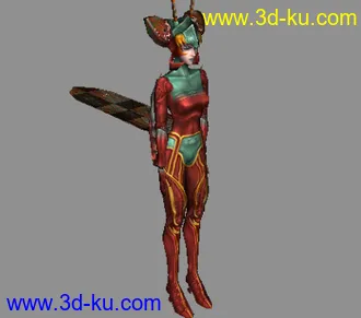 3D打印模型精灵三姐妹的图片