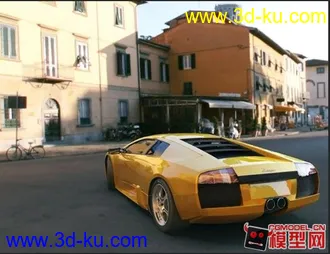 3D打印模型超炫超酷超精细蓝博基尼的图片