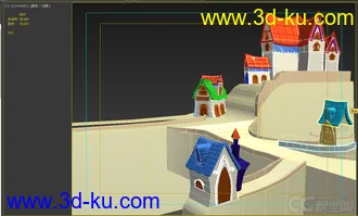 3D打印模型Q版小场景  偷来的的图片