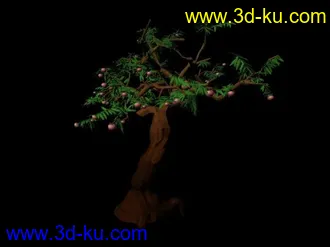 3D打印模型自己搜集的分享下（ 亭子 树 古建筑）顺便拿点积分的图片
