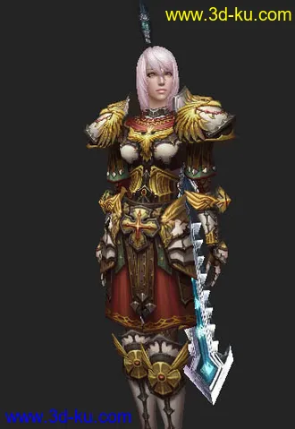 神魔游戏模型。经典。值得和大家分享，不要错过的图片