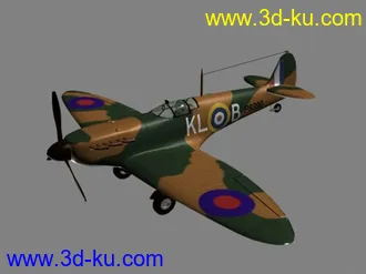 3D打印模型不列颠空战 英国 喷火式1型 spitfire mk1的图片