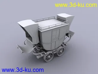 3D打印模型马车系列（高素模）不错哦~~的图片