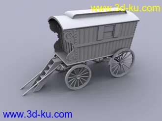 3D打印模型马车系列（高素模）不错哦~~的图片