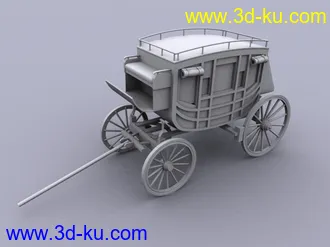 3D打印模型马车系列（高素模）不错哦~~的图片