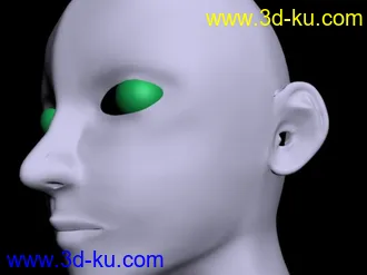 3D打印模型人头的图片