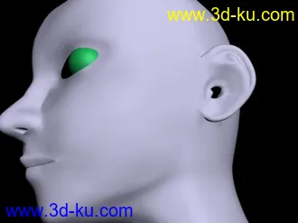 3D打印模型人头的图片