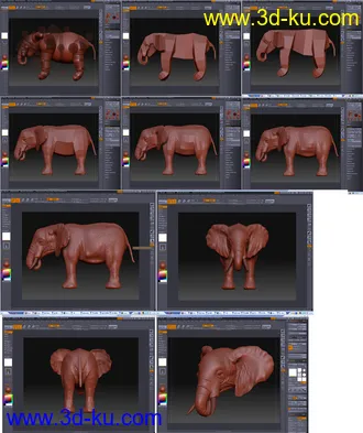 带飞行动作的老鹰模型的图片