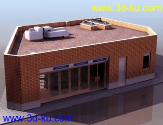 3D打印模型餐厅的图片